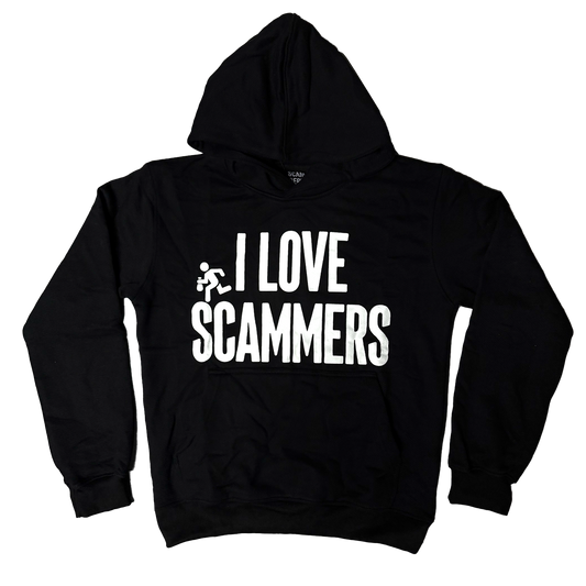 I <3 SCAMMERS HOODIE